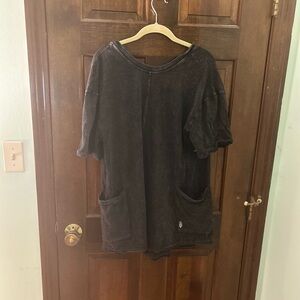 Free People Hot Shot Tee Romper